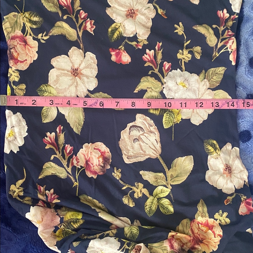 NWT Alice + Olivia Navy Delora
Floral Midi Dress  Size 8 - Picture 11 of 12